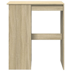 vidaXL Bar Table with Racks Sonoma Oak 90x47.5x103.5 cm Engineered Wood 4