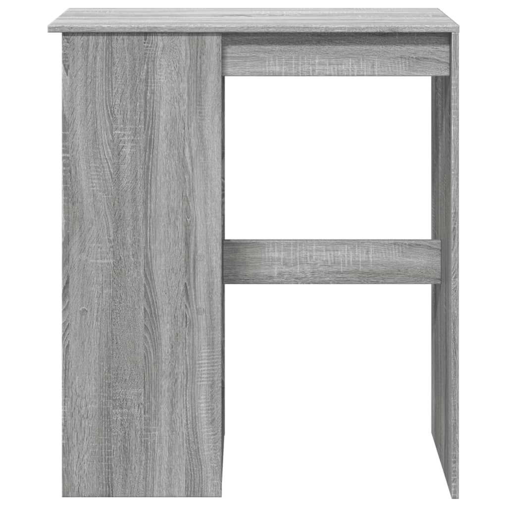 vidaXL Bar Table with Racks Grey Sonoma 90x47.5x103.5 cm Engineered Wood 4