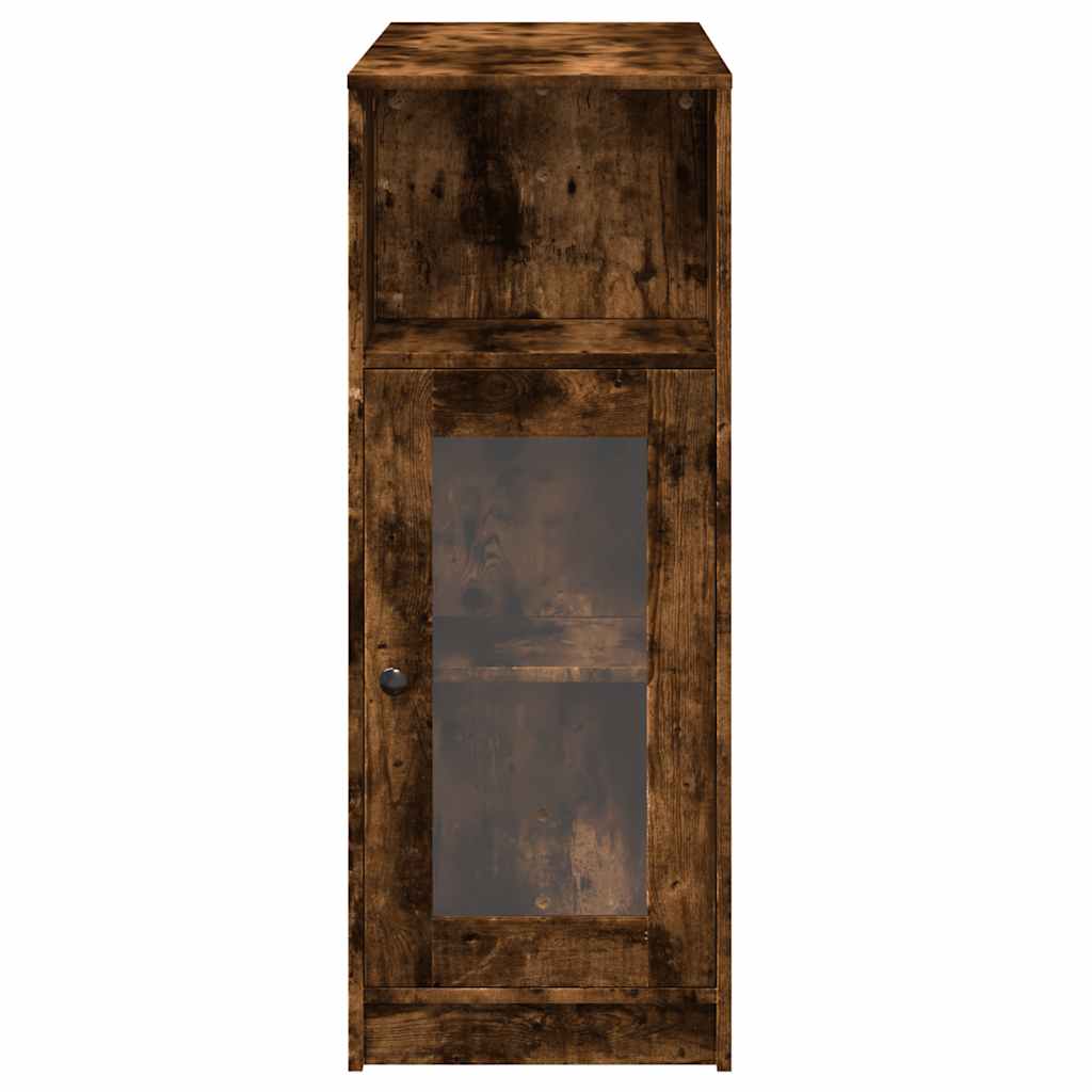 vidaXL Bar Table | Smoked Oak | Engineered Wood | Tall | Bar Table | Rectangular 6