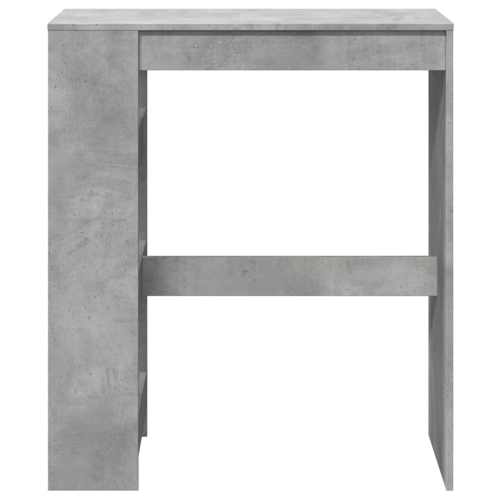 vidaXL Bar Table | Concrete Grey | Engineered Wood | 90 cm x 40 cm x 103.5 cm 4