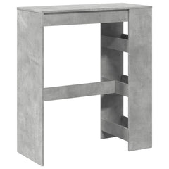 vidaXL Bar Table | Concrete Grey | Engineered Wood | 90 cm x 40 cm x 103.5 cm 6