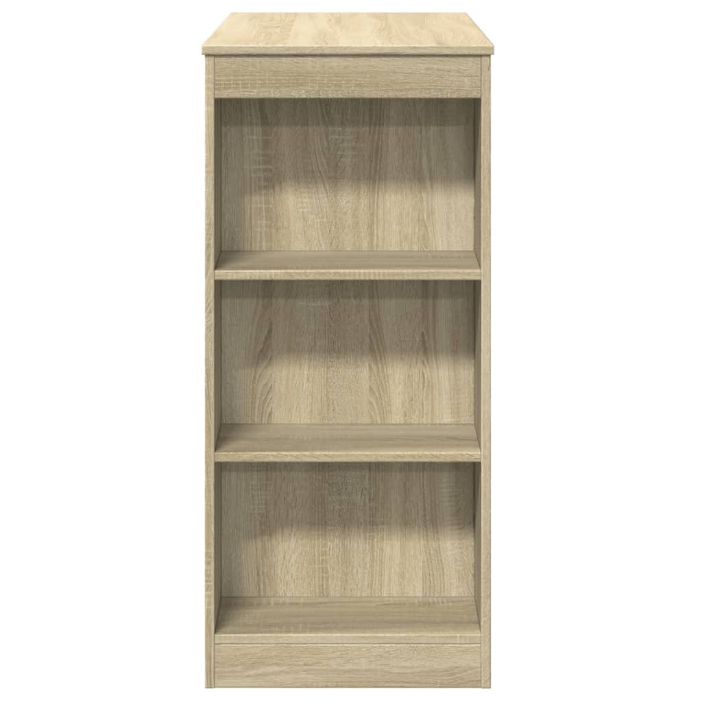 vidaXL Bar Table with Racks Sonoma Oak 95x47x103.5 cm Engineered Wood 5