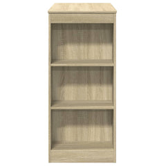 vidaXL Bar Table with Racks Sonoma Oak 95x47x103.5 cm Engineered Wood 5