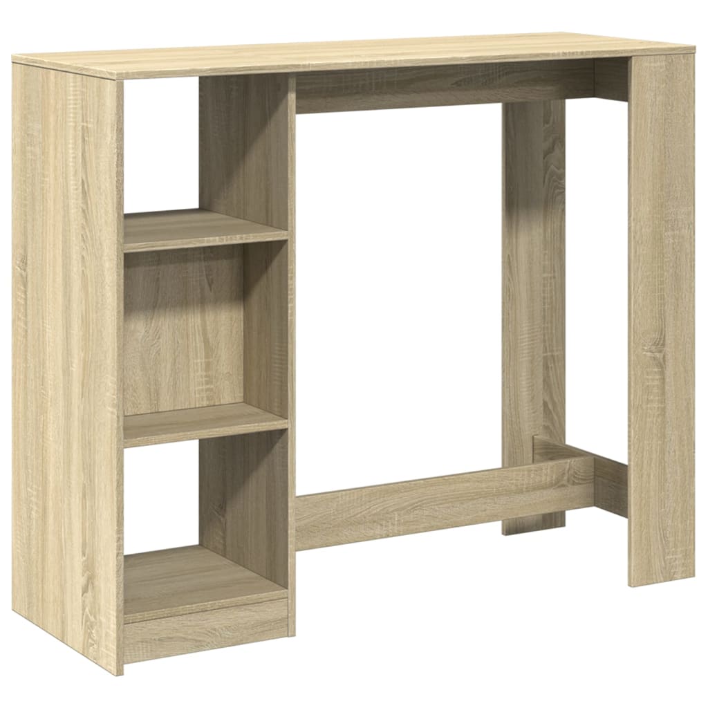 vidaXL Bar Table | Sonoma oak | Engineered wood | Large | Bar Table 2