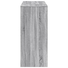 vidaXL Bar Table | Grey sonoma | Engineered wood | Large | Bar Table 5