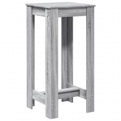 vidaXL Bar Table Grey Sonoma 51x50x103,5 cm Engineered Wood 5