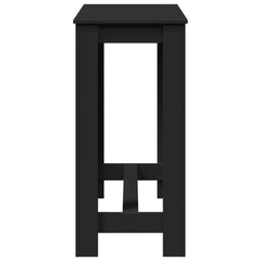 vidaXL Bar Table Black 102x50x103,5 cm Engineered Wood 6