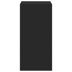vidaXL Bar Table Black 51x50x103,5 cm Engineered Wood 6
