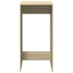 vidaXL Bar Table Sonoma Oak 51x50x103,5 cm Engineered Wood 4