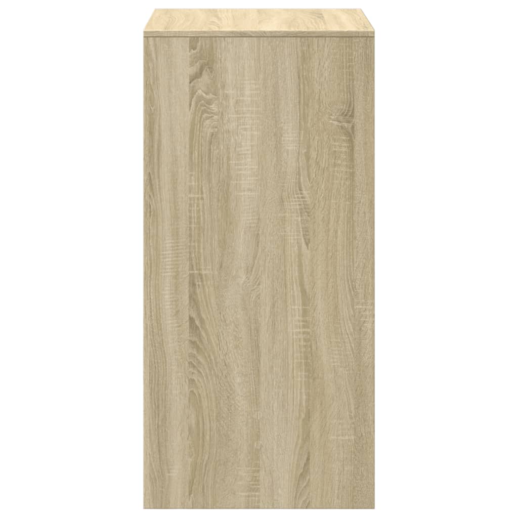 vidaXL Bar Table Sonoma Oak 51x50x103,5 cm Engineered Wood 6