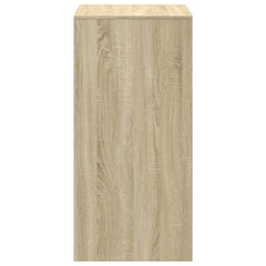vidaXL Bar Table Sonoma Oak 51x50x103,5 cm Engineered Wood 6