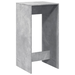 vidaXL Bar Table Concrete Grey 51x50x103,5 cm Engineered Wood 2