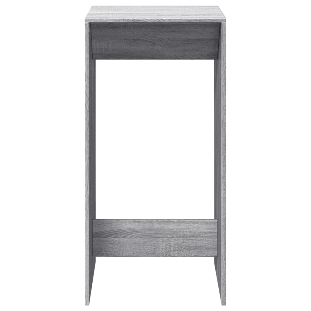 vidaXL Bar Table Grey Sonoma 51x50x103,5 cm Engineered Wood 4