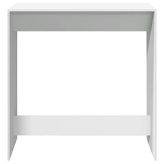 vidaXL Bar Table White 102x50x103,5 cm Engineered Wood 4