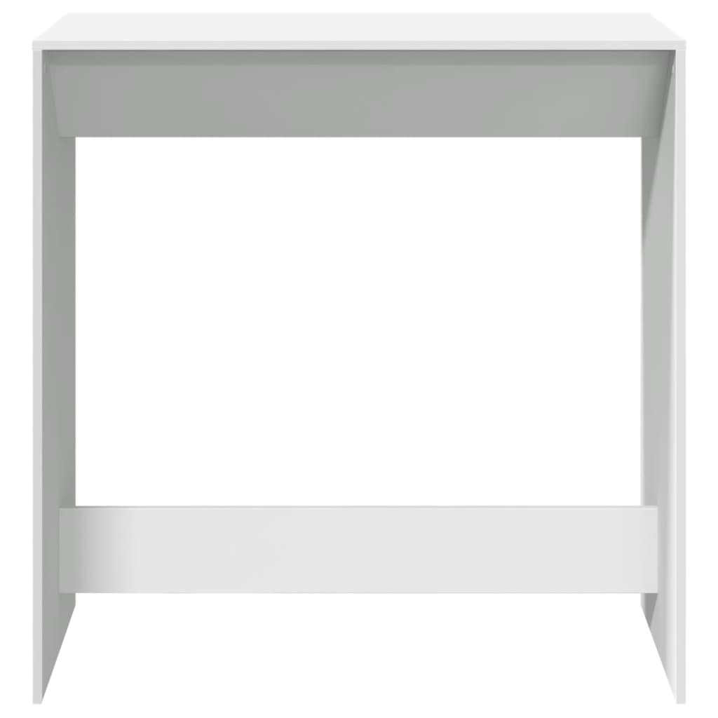 vidaXL Bar Table White 102x50x103,5 cm Engineered Wood 4