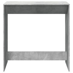 vidaXL Bar Table Concrete Grey 102x50x103,5 cm Engineered Wood 4