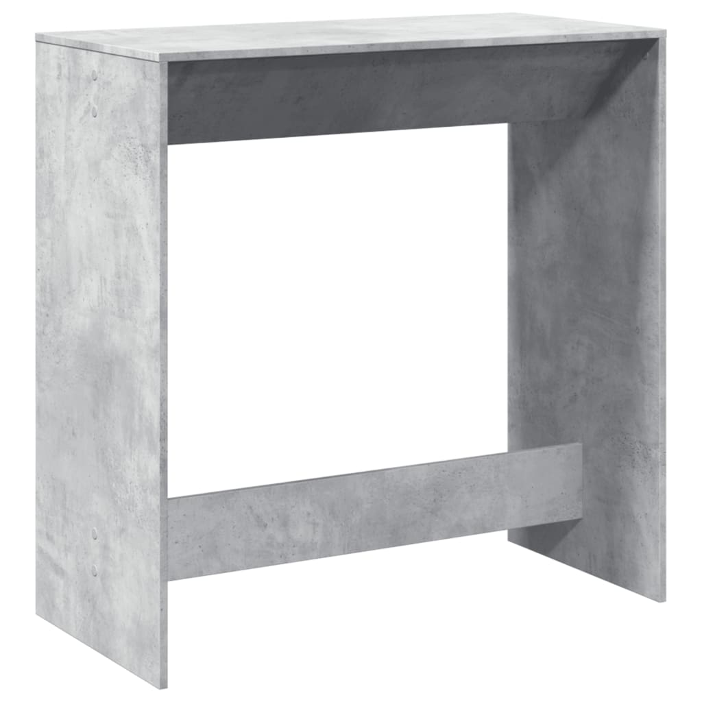 vidaXL Bar Table Concrete Grey 102x50x103,5 cm Engineered Wood 5
