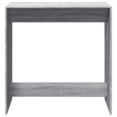 vidaXL Bar Table Grey Sonoma 102x50x103,5 cm Engineered Wood 4