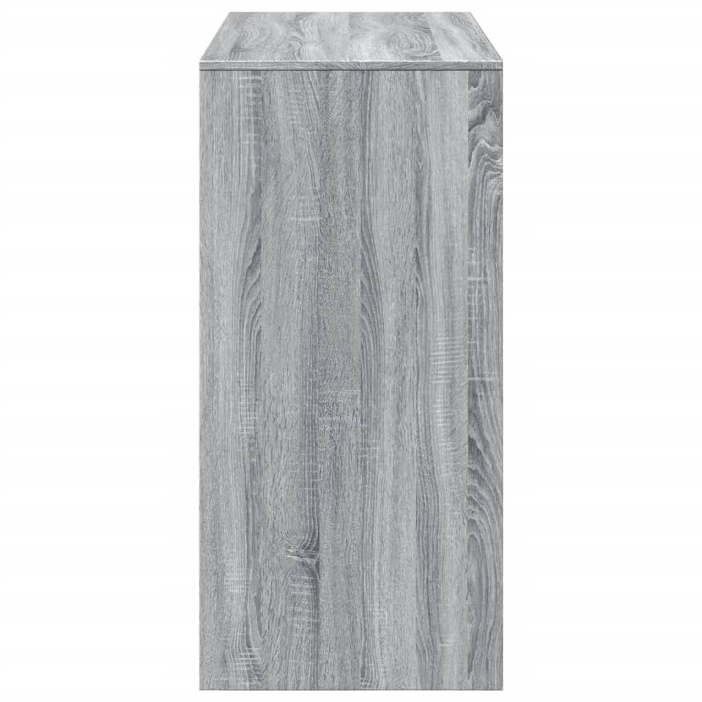 vidaXL Bar Table Grey Sonoma 102x50x103,5 cm Engineered Wood 6