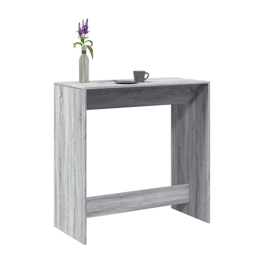 Bar Table Grey Sonoma Engineered Wood