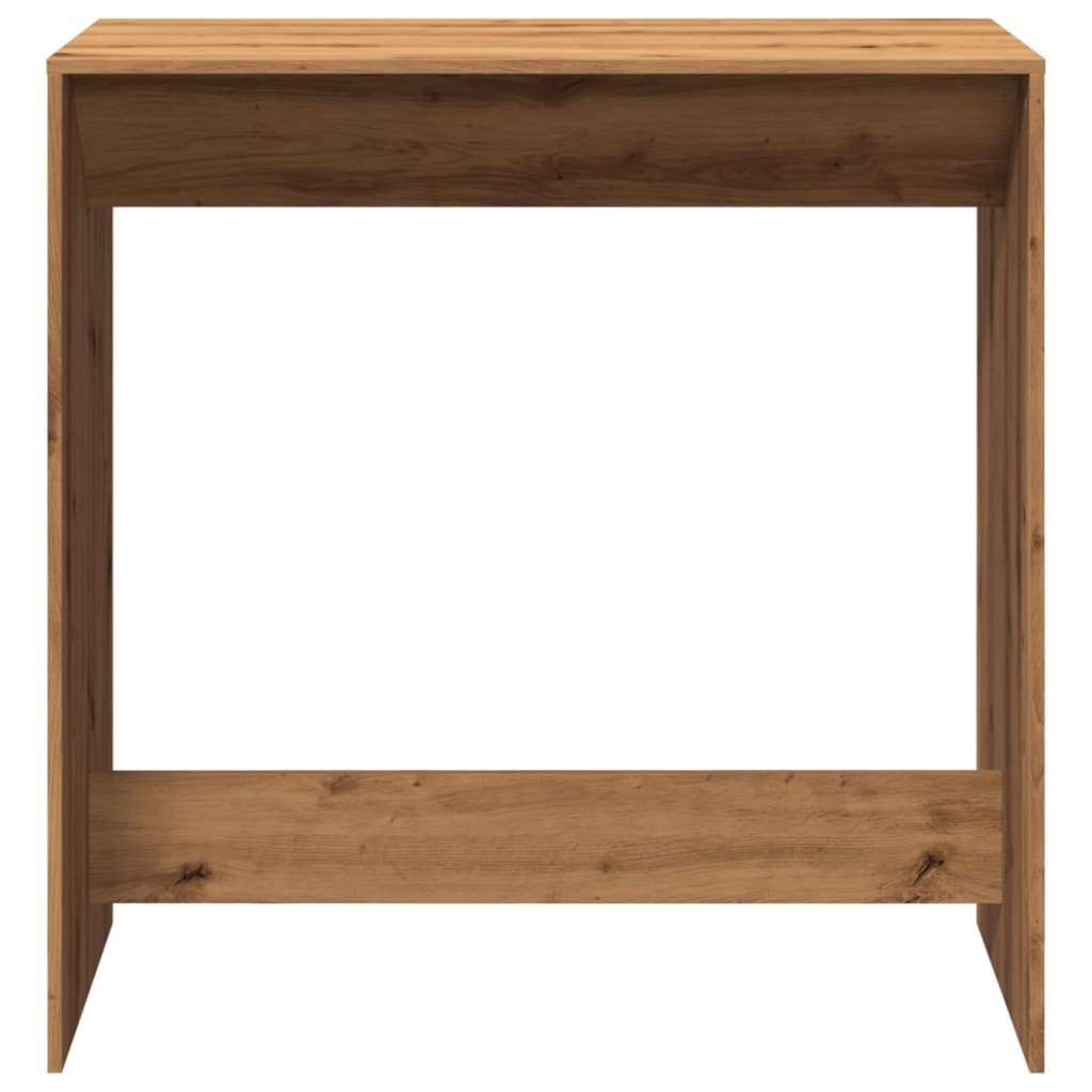 vidaXL Bar Table Artisan Oak 102x50x103,5 cm Engineered Wood 4