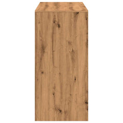 vidaXL Bar Table Artisan Oak 102x50x103,5 cm Engineered Wood 6
