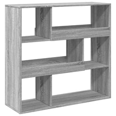 vidaXL Book Cabinet/Room Divider Grey Sonoma 100x33x94,5 cm 2