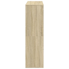 vidaXL Book Cabinet/Room Divider Sonoma Oak 100x33x115 cm 5