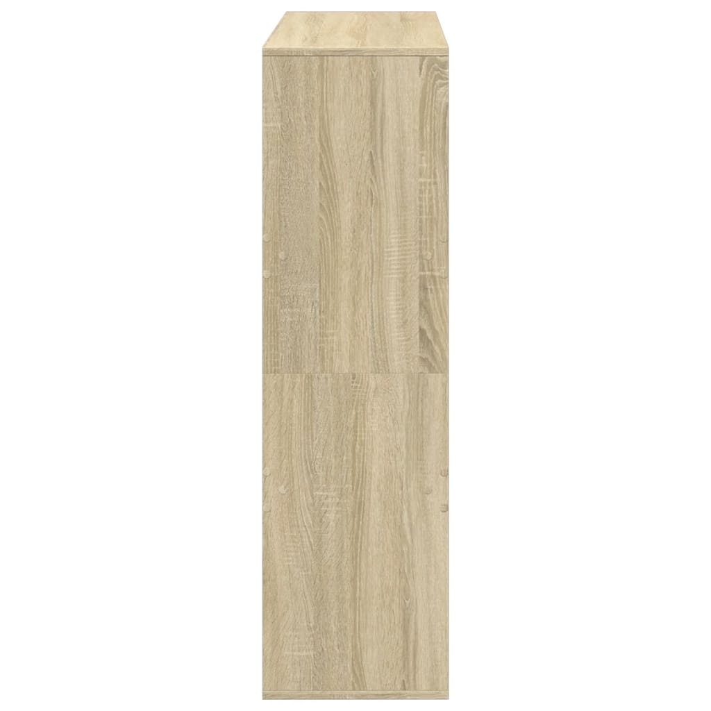 vidaXL Book Cabinet/Room Divider Sonoma Oak 100x33x115 cm 5