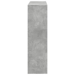 vidaXL Book Cabinet/Room Divider Concrete Grey 100x33x115 cm 5