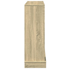 vidaXL Fireplace Surround Sonoma Oak 100x30x87.5 cm Engineered Wood 5