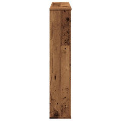 vidaXL Fireplace Surround Old Wood 100x20x100 cm Engineered Wood 5