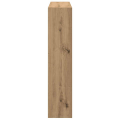 vidaXL Fireplace Surround Artisan Oak 81x18x82 cm Engineered Wood 5