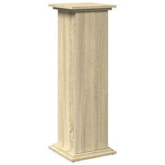 vidaXL Display Stand with Storage Sonoma Oak 31x30x90 cm Engineered Wood 2