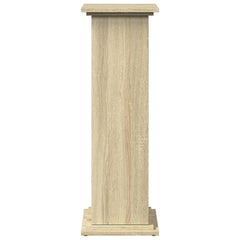 vidaXL Display Stand with Storage Sonoma Oak 31x30x90 cm Engineered Wood 5