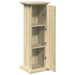 vidaXL Display Stand with Storage Sonoma Oak 31x30x90 cm Engineered Wood 6
