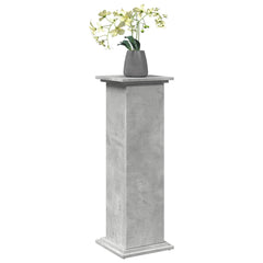 vidaXL Display Stand with Storage Concrete Grey 31x30x90 cm Engineered Wood 3