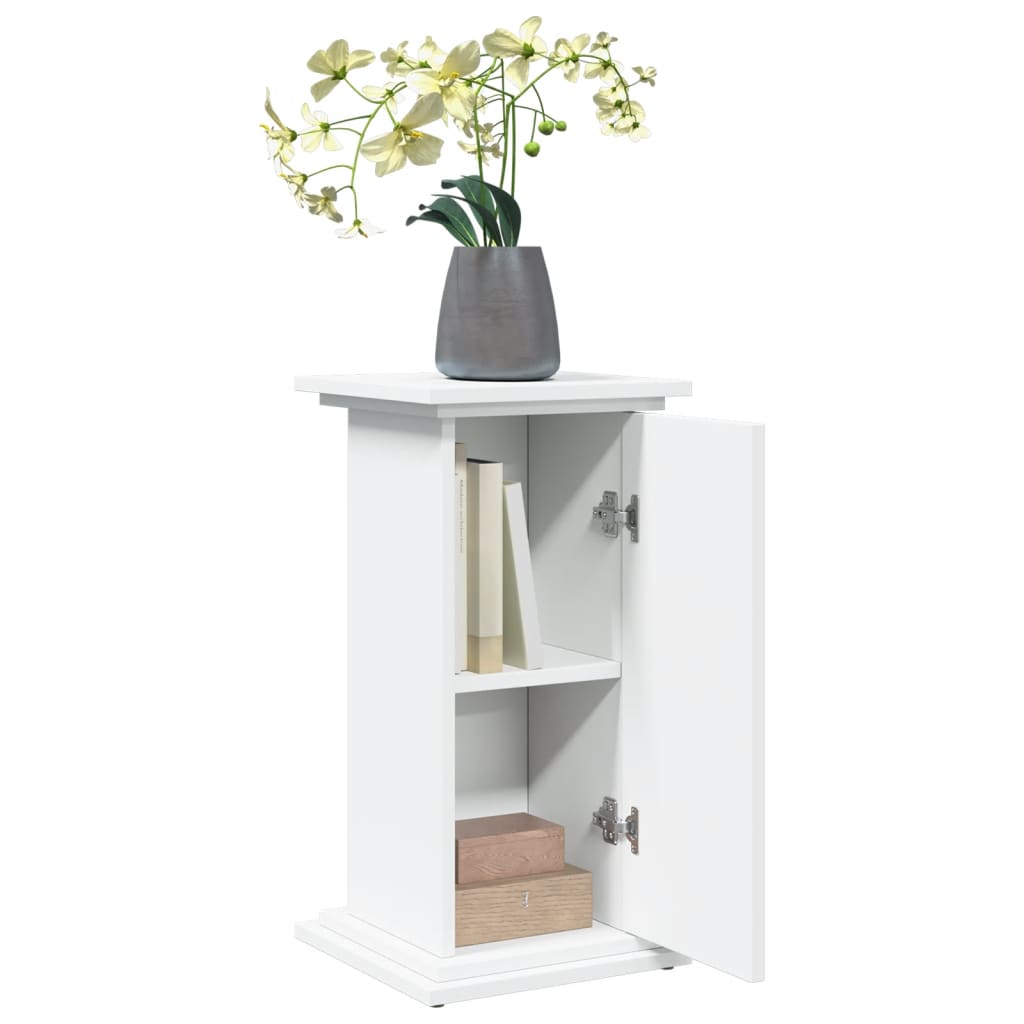vidaXL Display Stand with Storage White 31x30x60 cm Engineered Wood 4