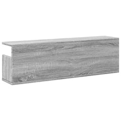 vidaXL Wall Cabinet 100x20x30 cm Grey Sonoma Engineered Wood 6