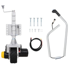 vidaXL Trailer Jack Wheel 12 V 550 W Aluminium 3