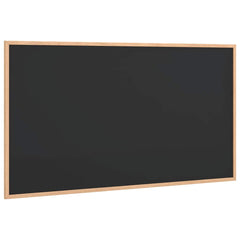 vidaXL Chalkboard with Solid Pine Wood Frame Black 100x55 cm 2