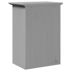 vidaXL Bathroom Wall Cabinet BODO Grey 44x30x60 cm 6