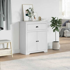vidaXL Hallway Cabinet "BODO" White 80x35x90 cm 3