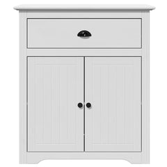 vidaXL Hallway Cabinet "BODO" White 80x35x90 cm 4
