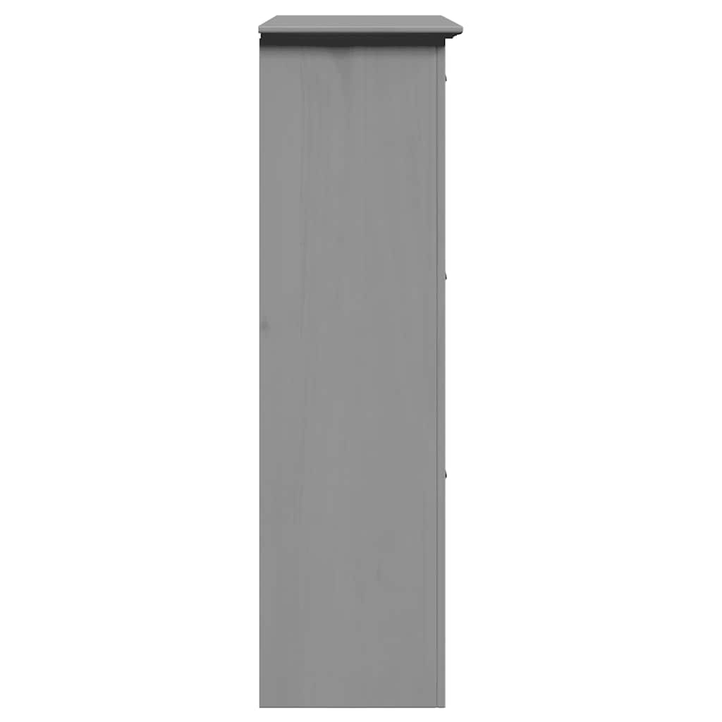 vidaXL Shoe Rack BODO Grey 80x35x118 cm 6