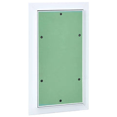vidaXL Access Panel Green and Silver 20 x 35 cm 3