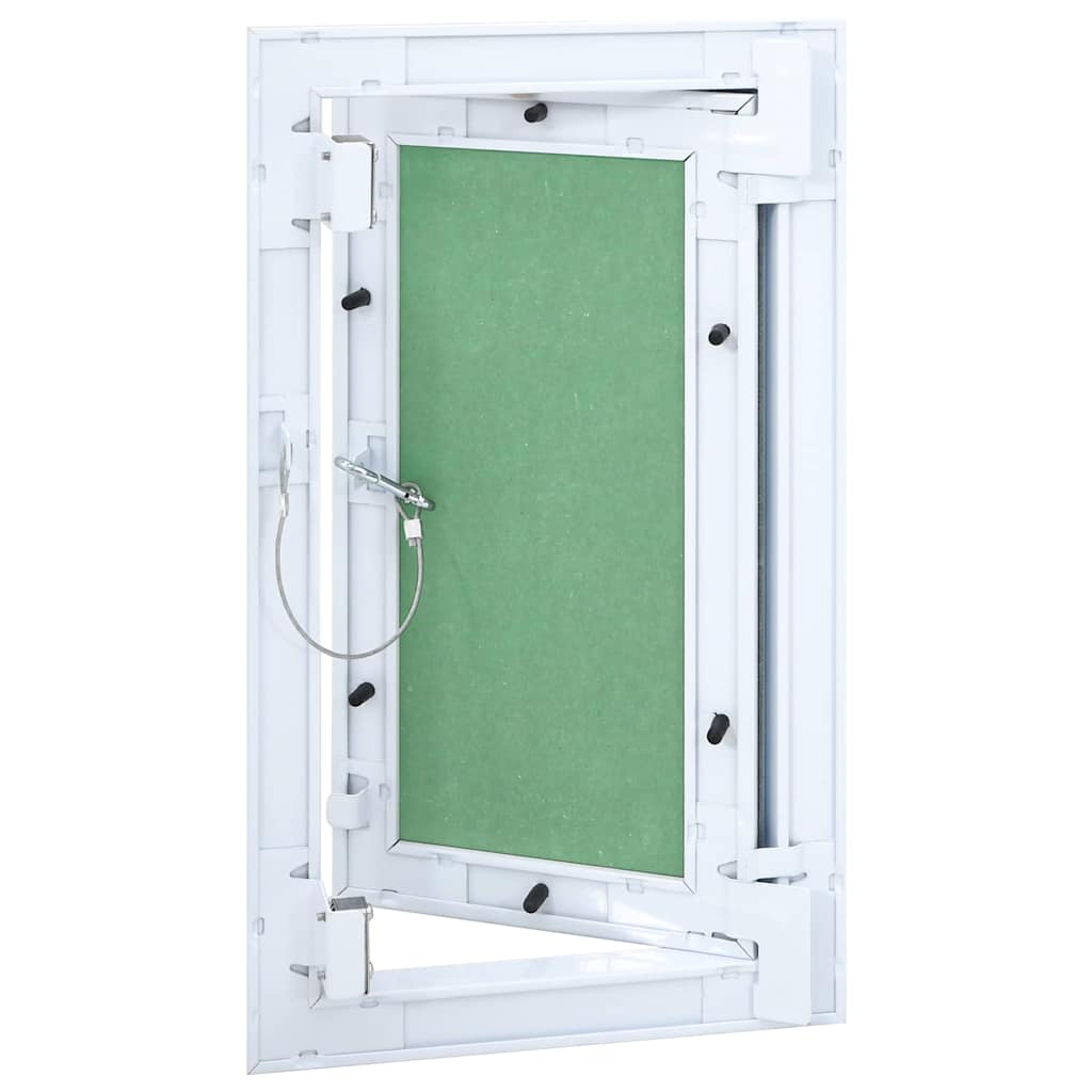 vidaXL Access Panel Green and Silver 20 x 35 cm 2