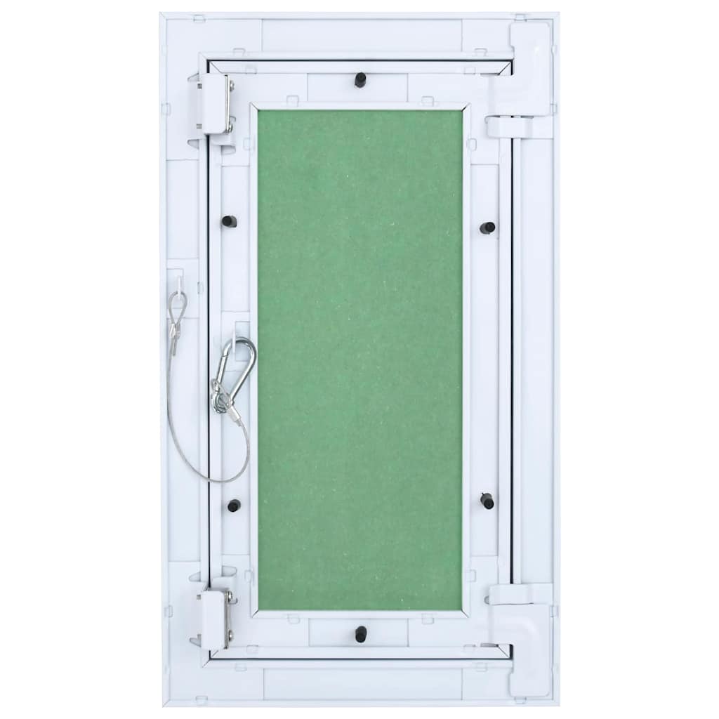 vidaXL Access Panel Green and Silver 20 x 35 cm 4
