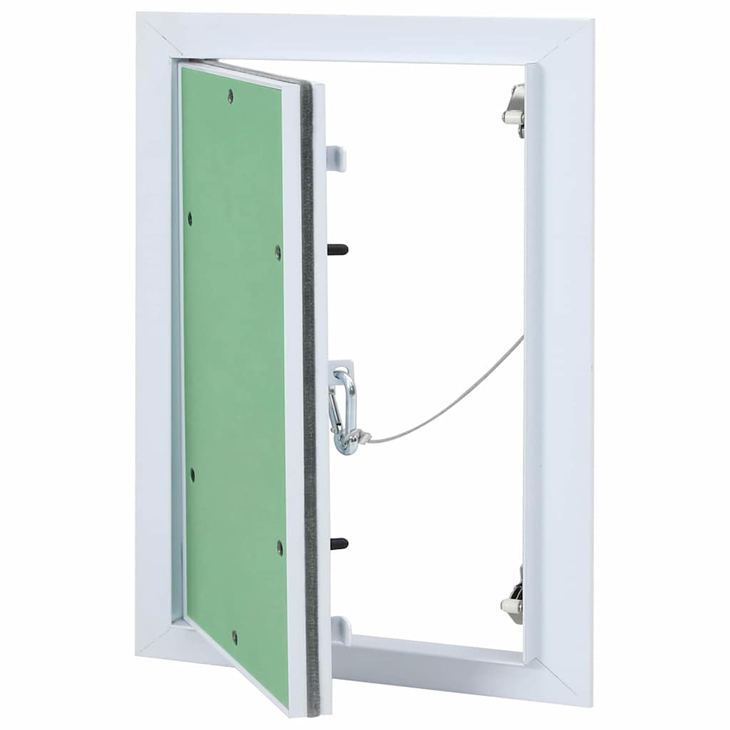 vidaXL Access Panel Green and Silver 25 x 35 cm 1