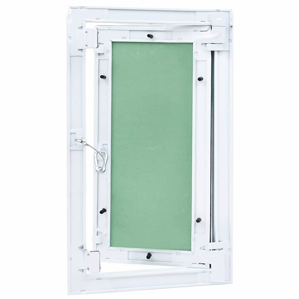Access Panel Green and Silver 30 x 30 cm Width 250 mm 400 mm